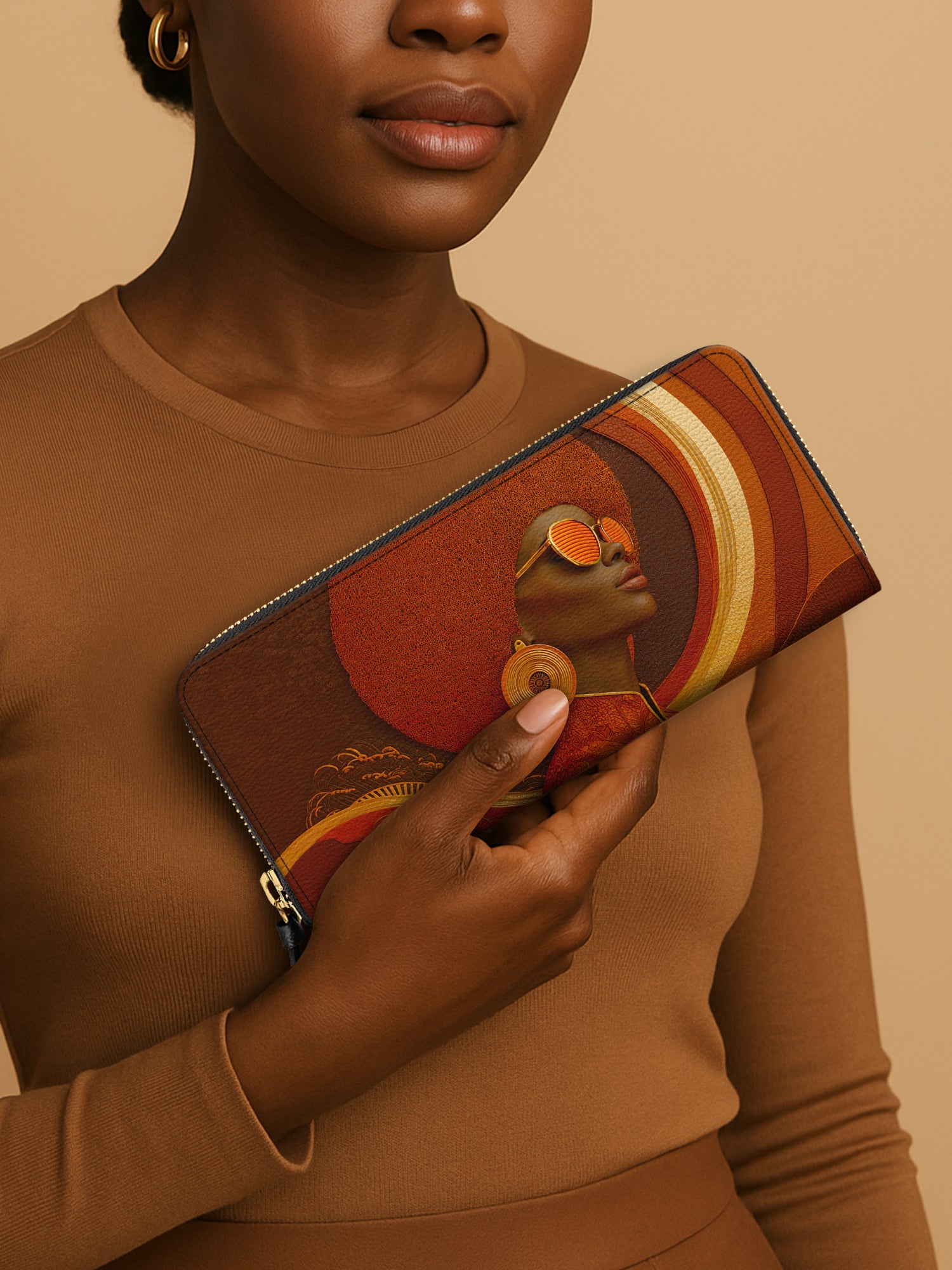 Fierce Frame Slimline Zippy Wallet QR0TD308