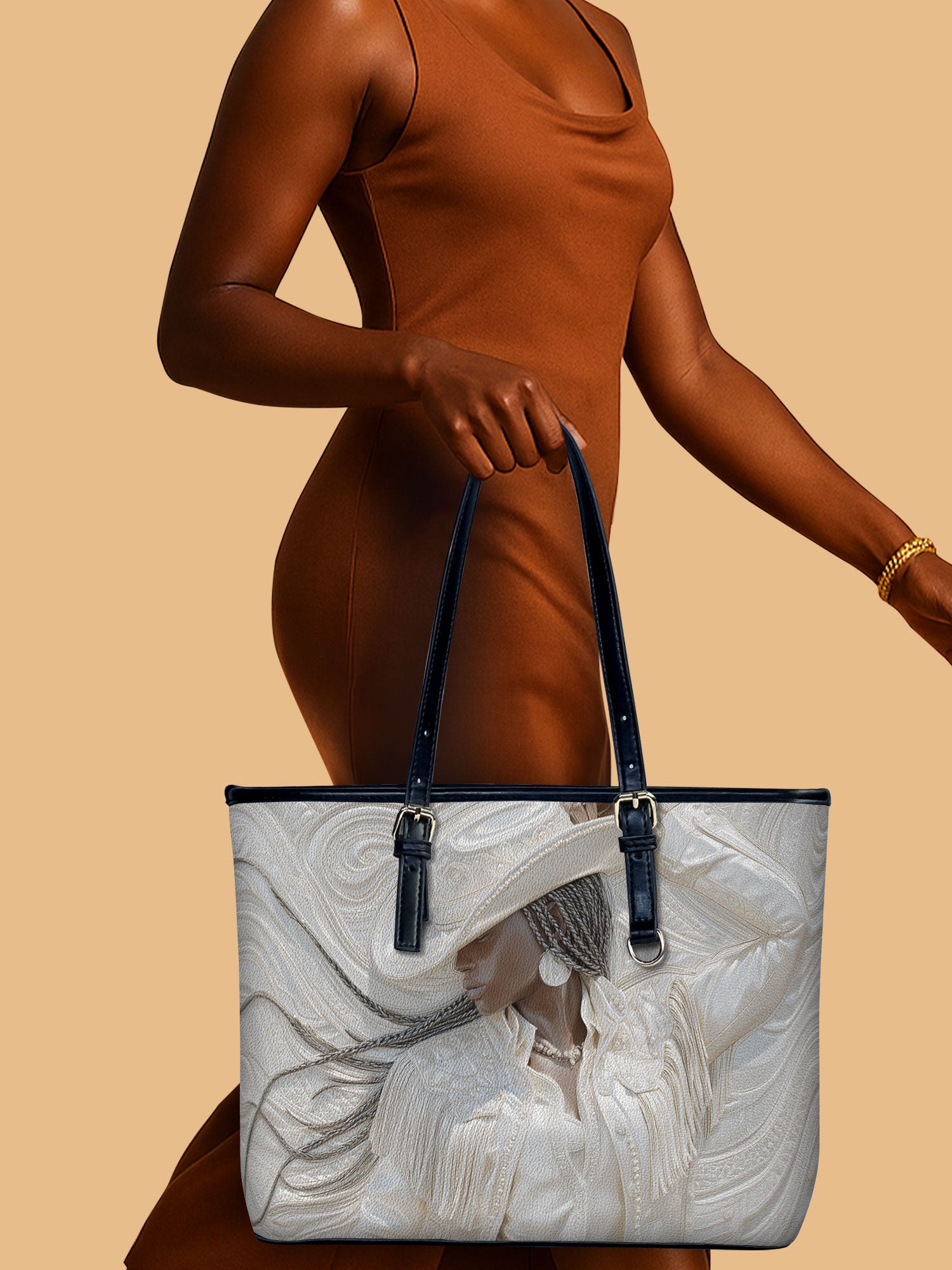 Midnight Rodeo Premium Leather Handbag QR0TD453