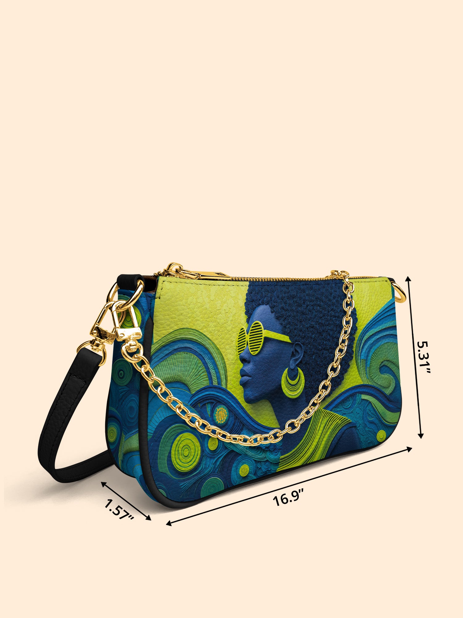 Bold Horizon Classic Zip Pochette QR0TD300