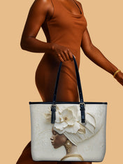 Pearl Serenity Leather Bucket Bag QR0TV193