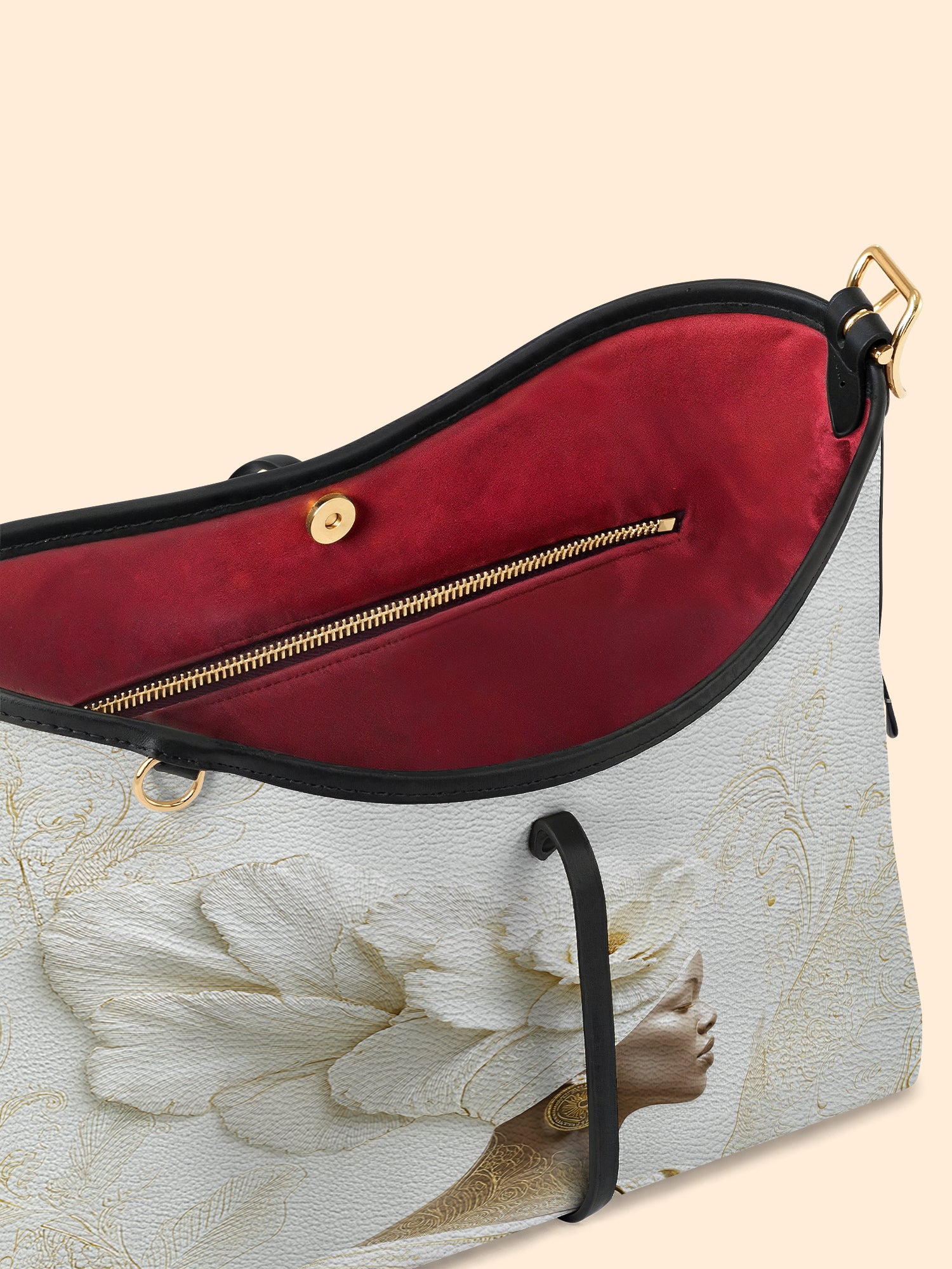 Luminous Bloom Bowline Hobo Bag QR0TV121