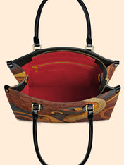 Royal Vision Premium Leather Handbag QR0TD313