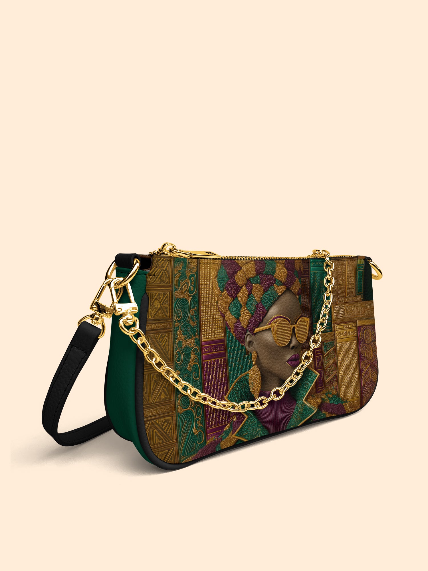 Emerald Authority Classic Zip Pochette QR0XD441