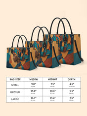 Melanated Muse Premium Leather Handbag QR0HH025