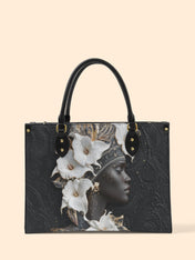 Noir Serenity Premium Leather Handbag QR0TD213