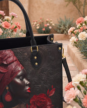 African Ardor Premium Leather Handbag QR0XD534