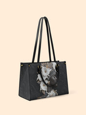 Noir Serenity Premium Leather Handbag QR0TD213