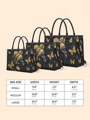 Wing Code Premium Leather Handbag QR0XD263