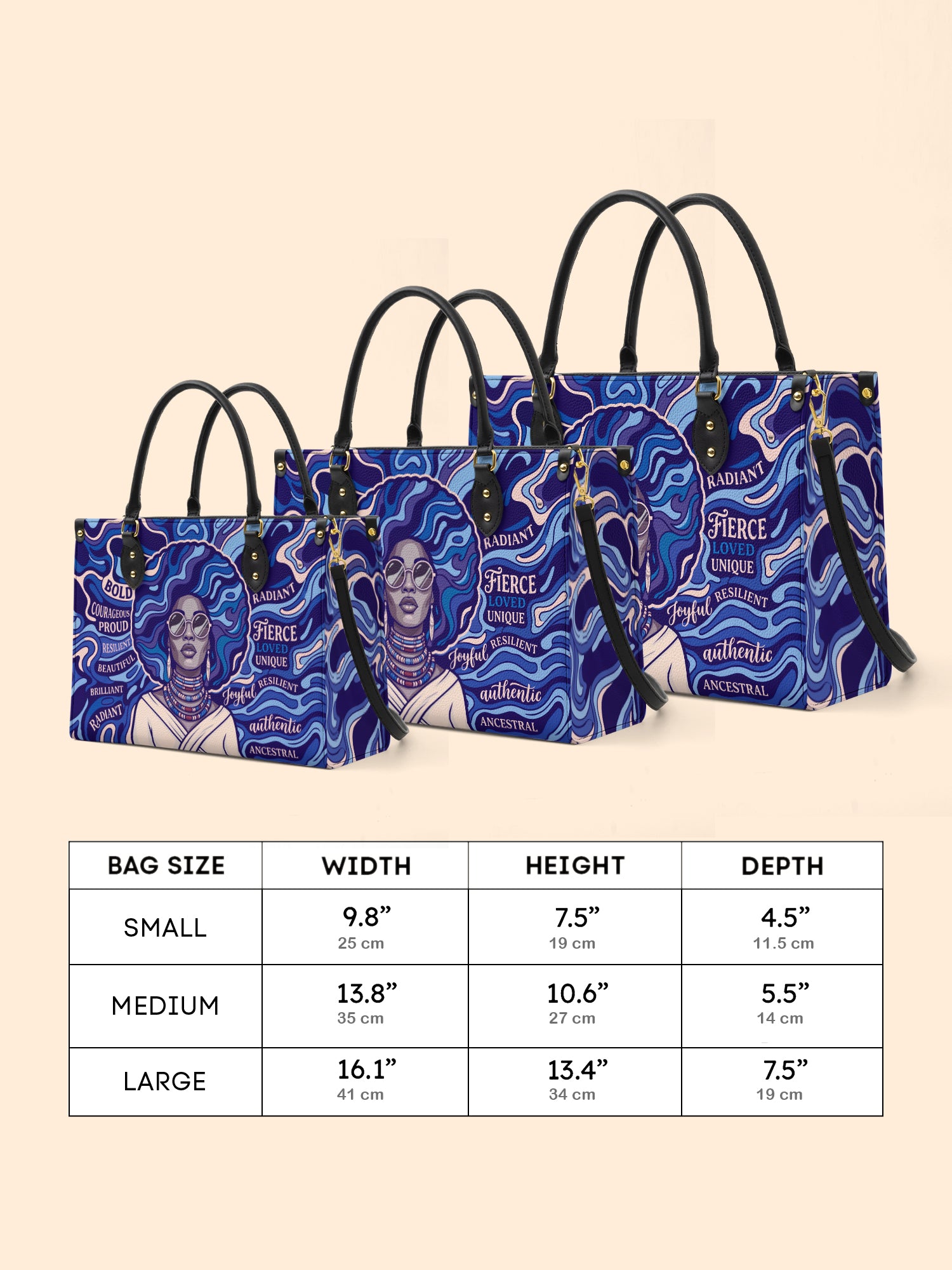 Astro Soul Premium Leather Handbag QR0XD858