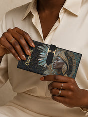 Shell Of Grace Tab Closure Wallet