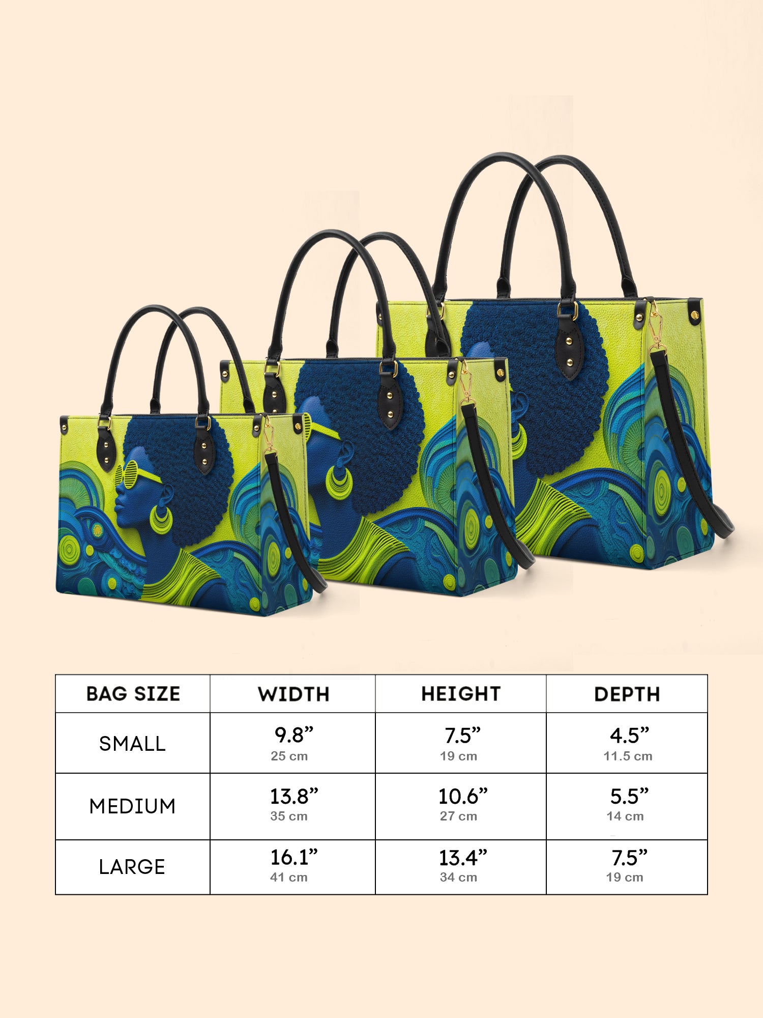 Bold Horizon Premium Leather Handbag QR0TD302