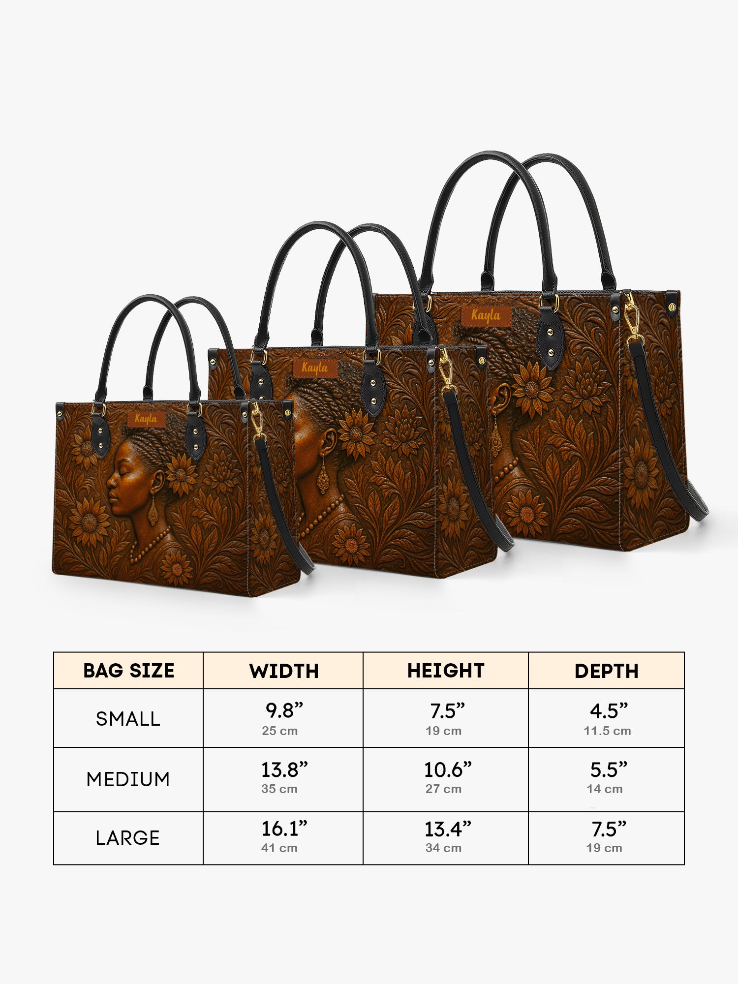 Shades of Grace Premium Leather Handbag