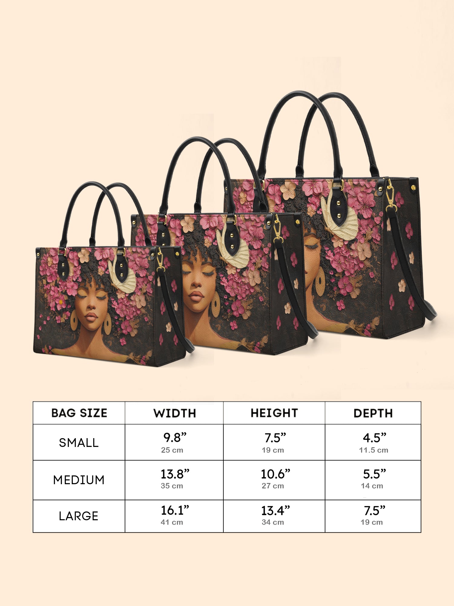 Maua Queen Premium Leather Handbag QR0HH055