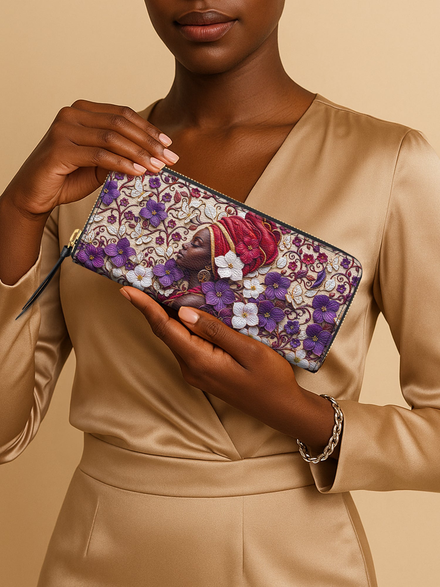 Violet Season Slimline Zippy Wallet QR0XD200