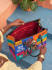 Boldly Blessed Premium Leather Handbag QR0TV275
