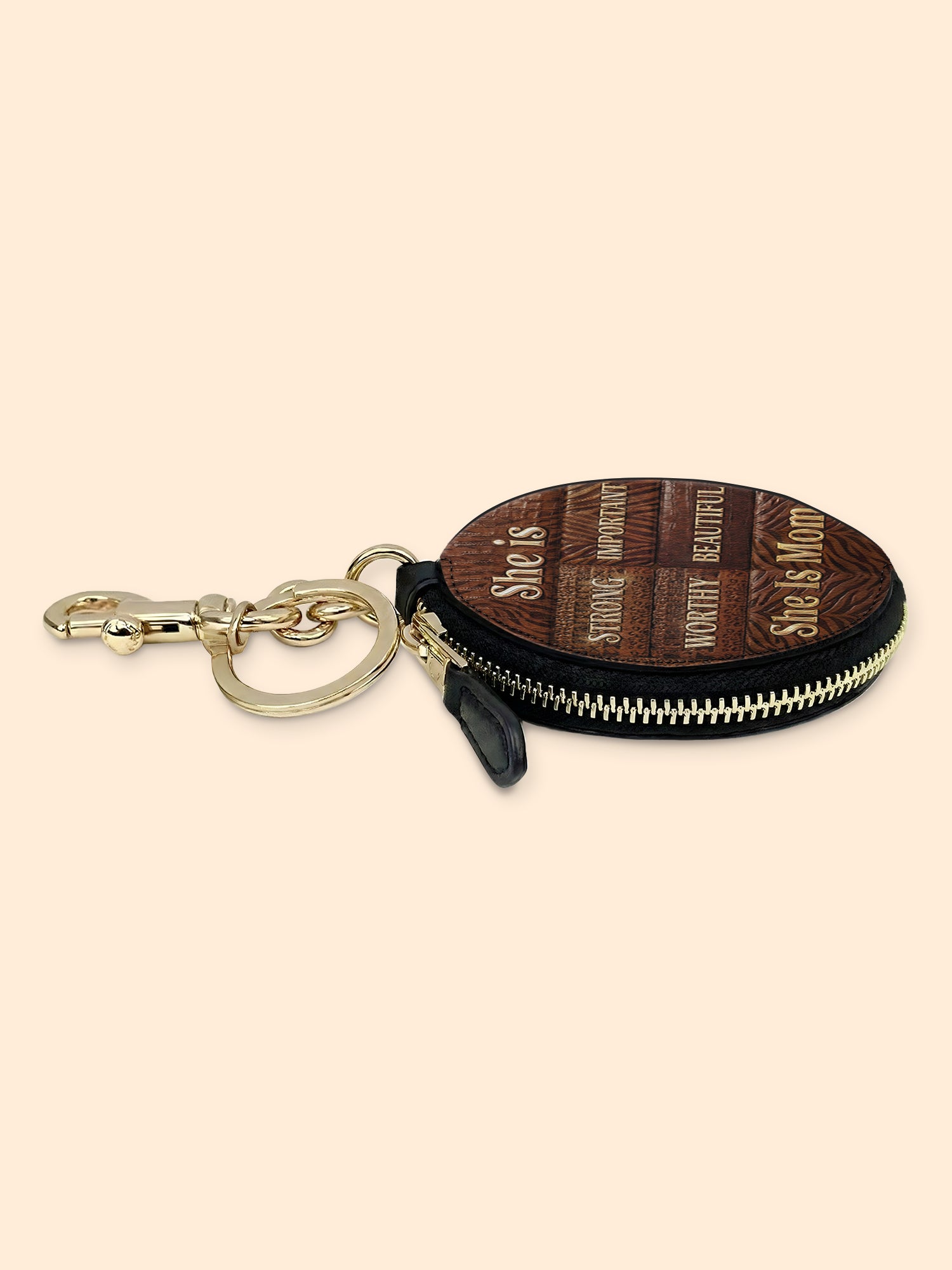 Legacy Mama Circular Coin Pouch Bag Charm QR0TD664