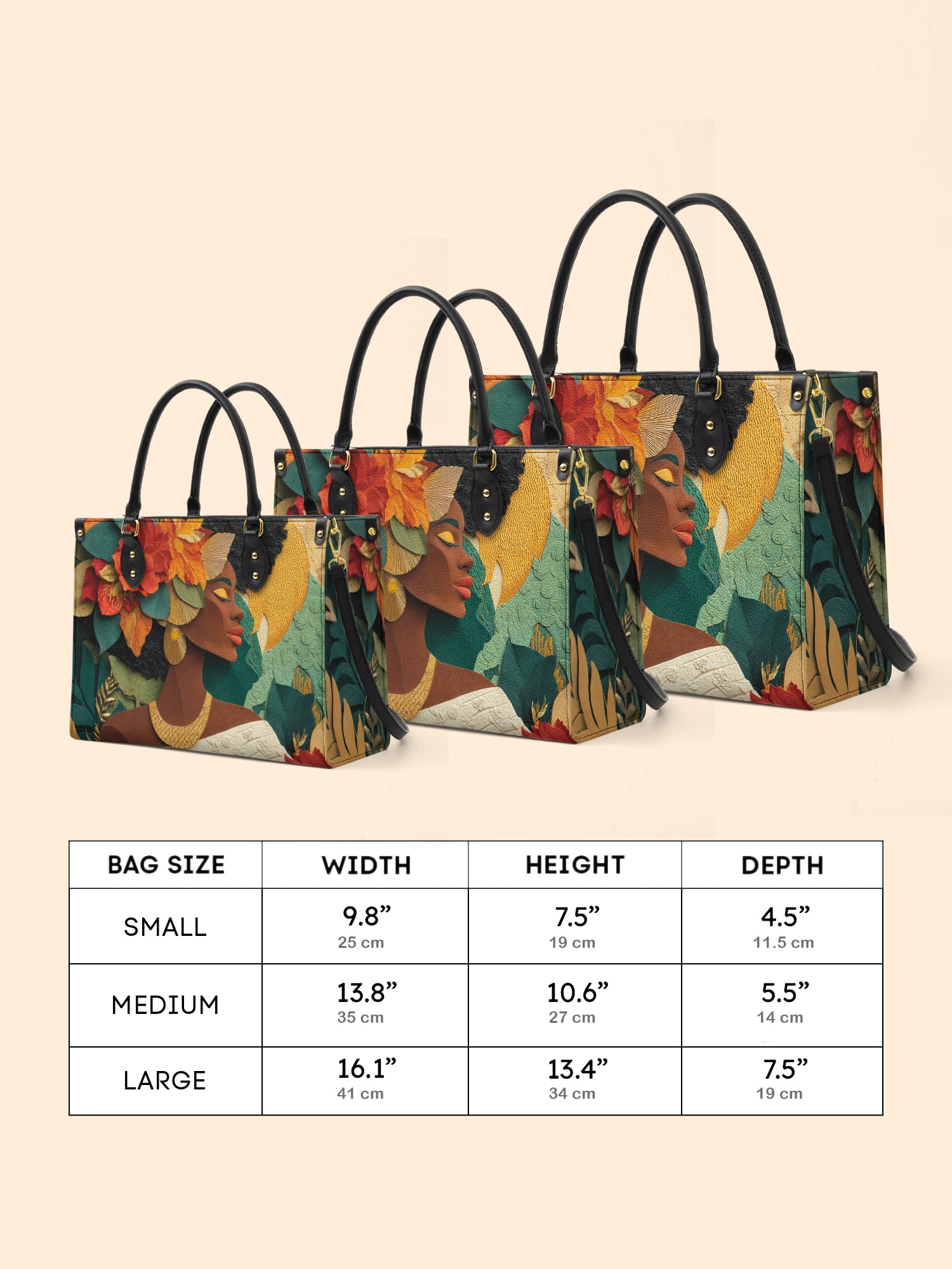 Tropical Empress Premium Leather Handbag QR0TV077