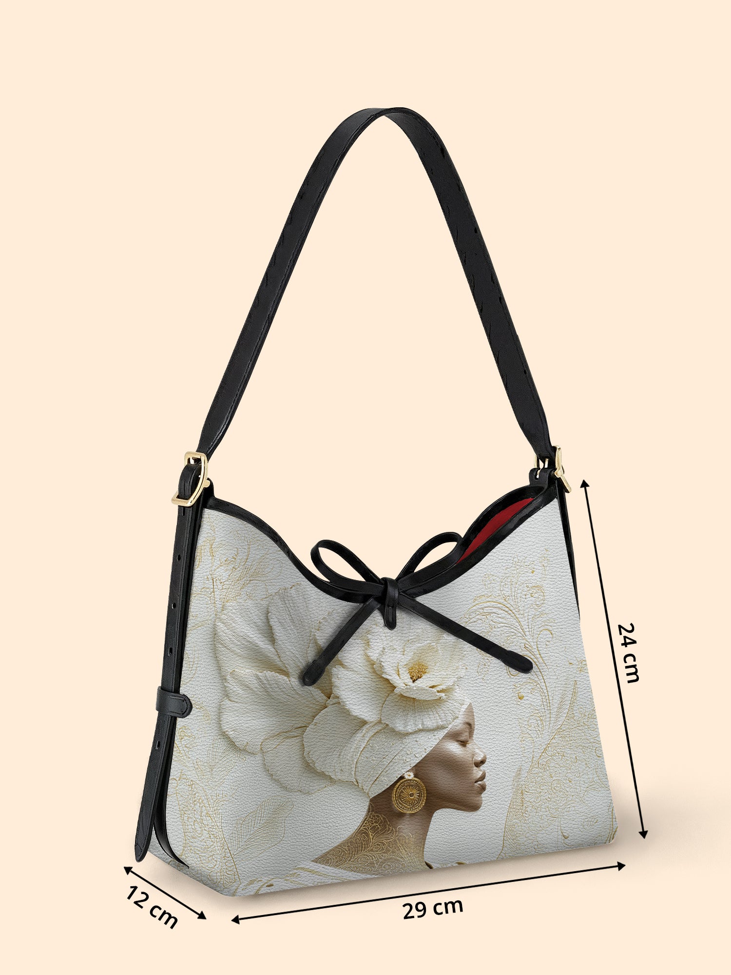 Luminous Bloom Bowline Hobo Bag QR0TV121