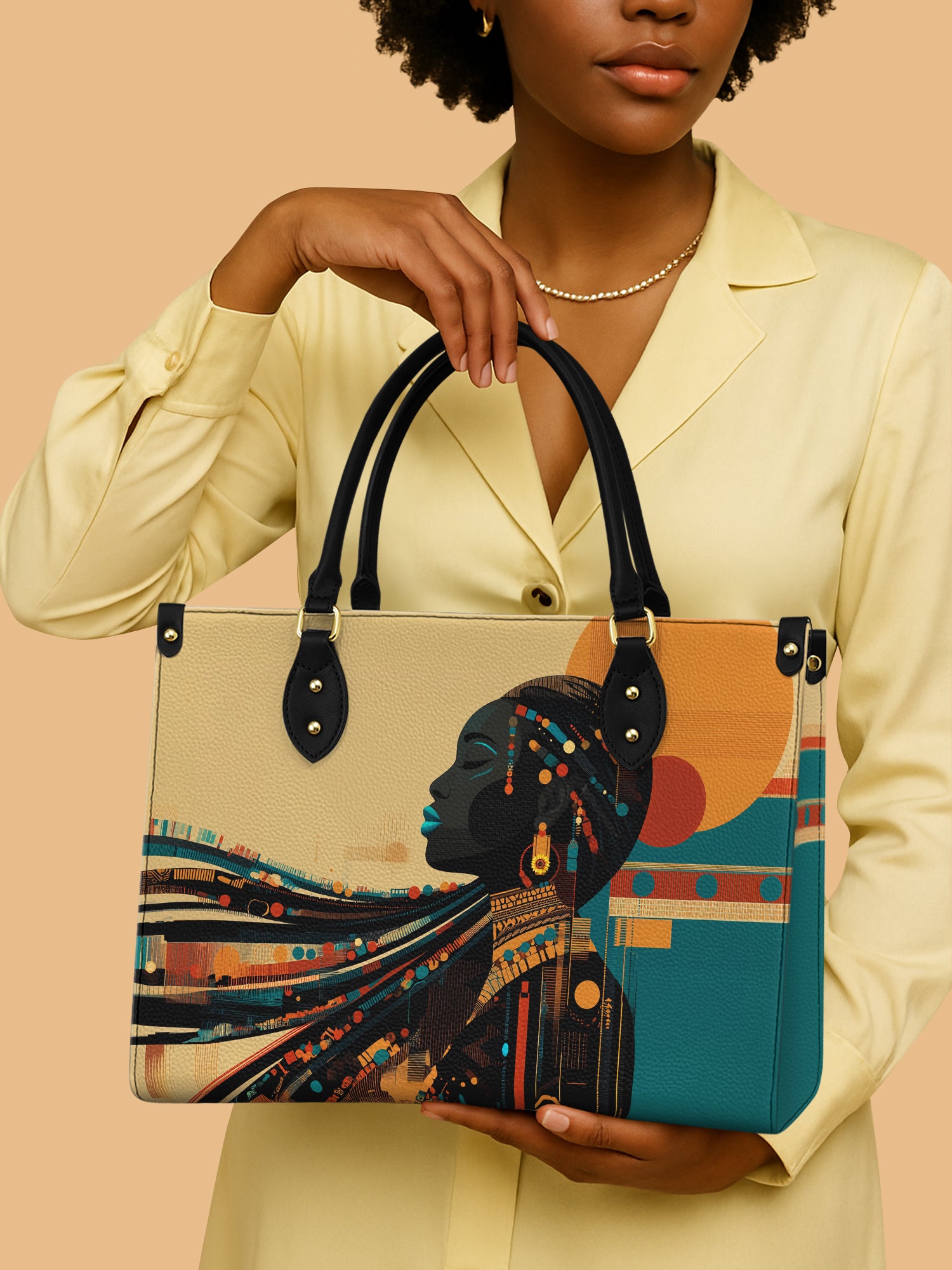 Spirit Of Sahara Premium Leather Handbag QR0TV189