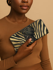 Ebony Grace Slimline Zippy Wallet QR0TV228