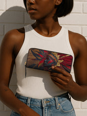 Warrior’s Bloom Slimline Zippy Wallet QR0TD101