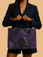 Panther Power Premium Leather Handbag QR0HH100