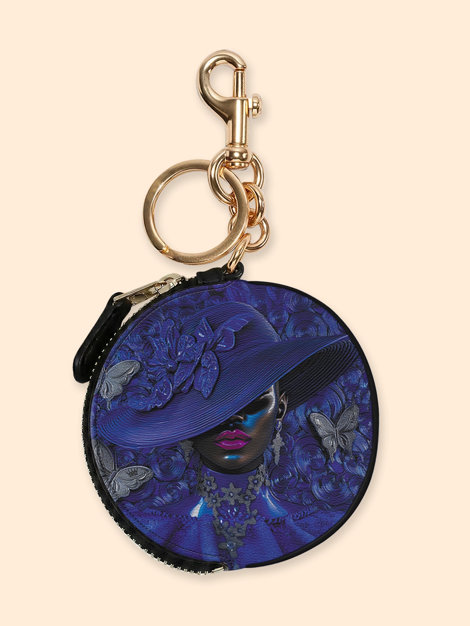 🎁 Faithful Halo Circular Coin Pouch Bag Charm QR0XD643 (100% off)
