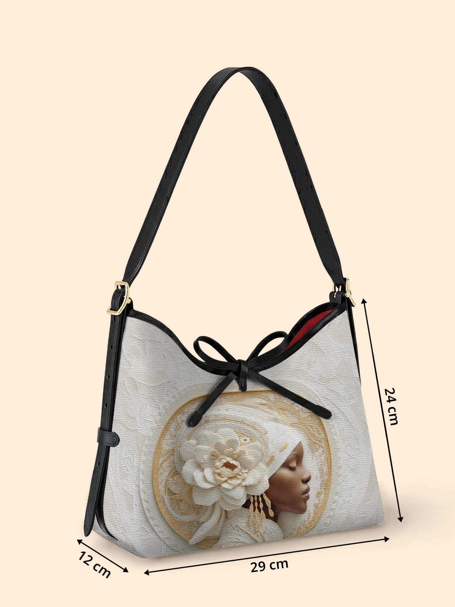 Blossom Goddess Bowline Hobo Bag QR0TD643