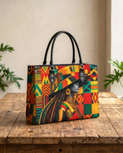 Kente Sovereign Premium Leather Handbag QR0TV276