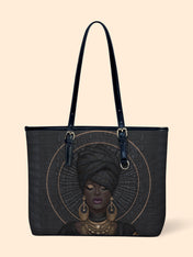 Midnight Halo Leather Bucket Bag QR0XD780