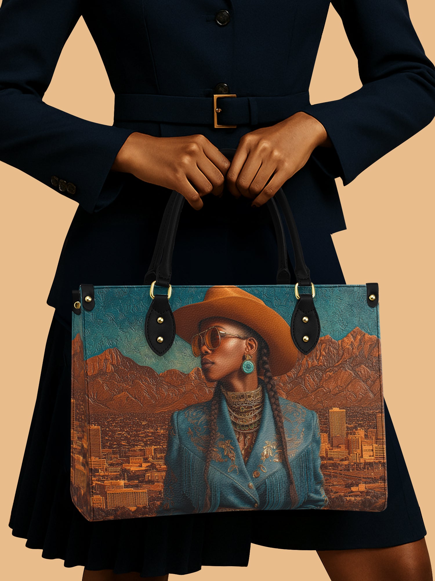 El Paso Spirit Premium Leather Handbag QR0HH203