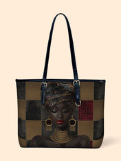 Golden Poise Leather Bucket Bag QR0XD779