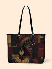 Crimson Majesty Leather Bucket Bag QR0XD778