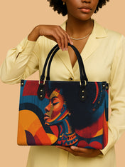 Rhythm & Soul Premium Leather Handbag QR0TV149