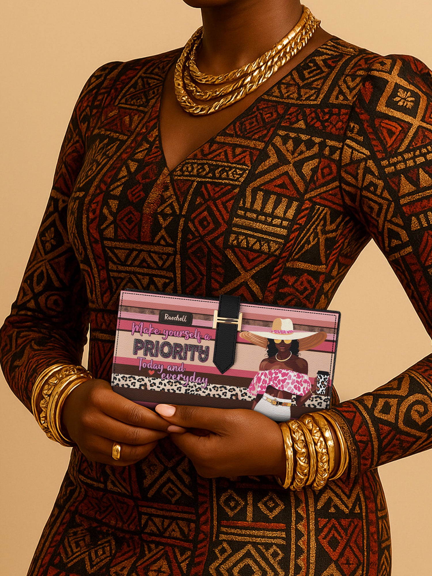Proudly Me Tab Closure Wallet