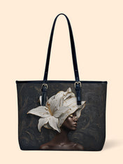 Lily Crown Leather Bucket Bag QR0TV194