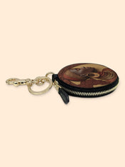 Afri Soul Circular Coin Pouch Bag Charm QR0TD420