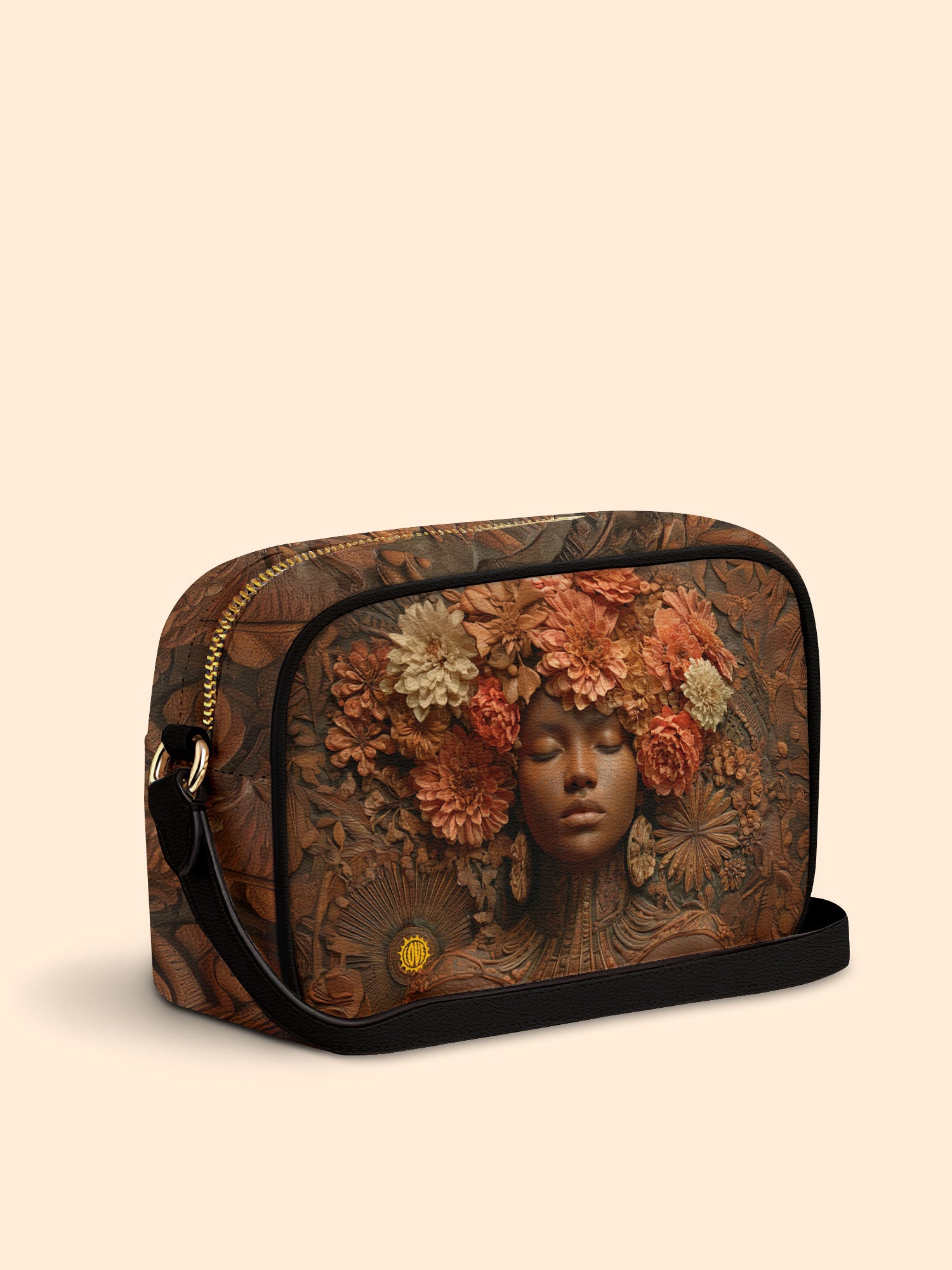 Afro Flora Boxy Crossbody Bag QR0TV027