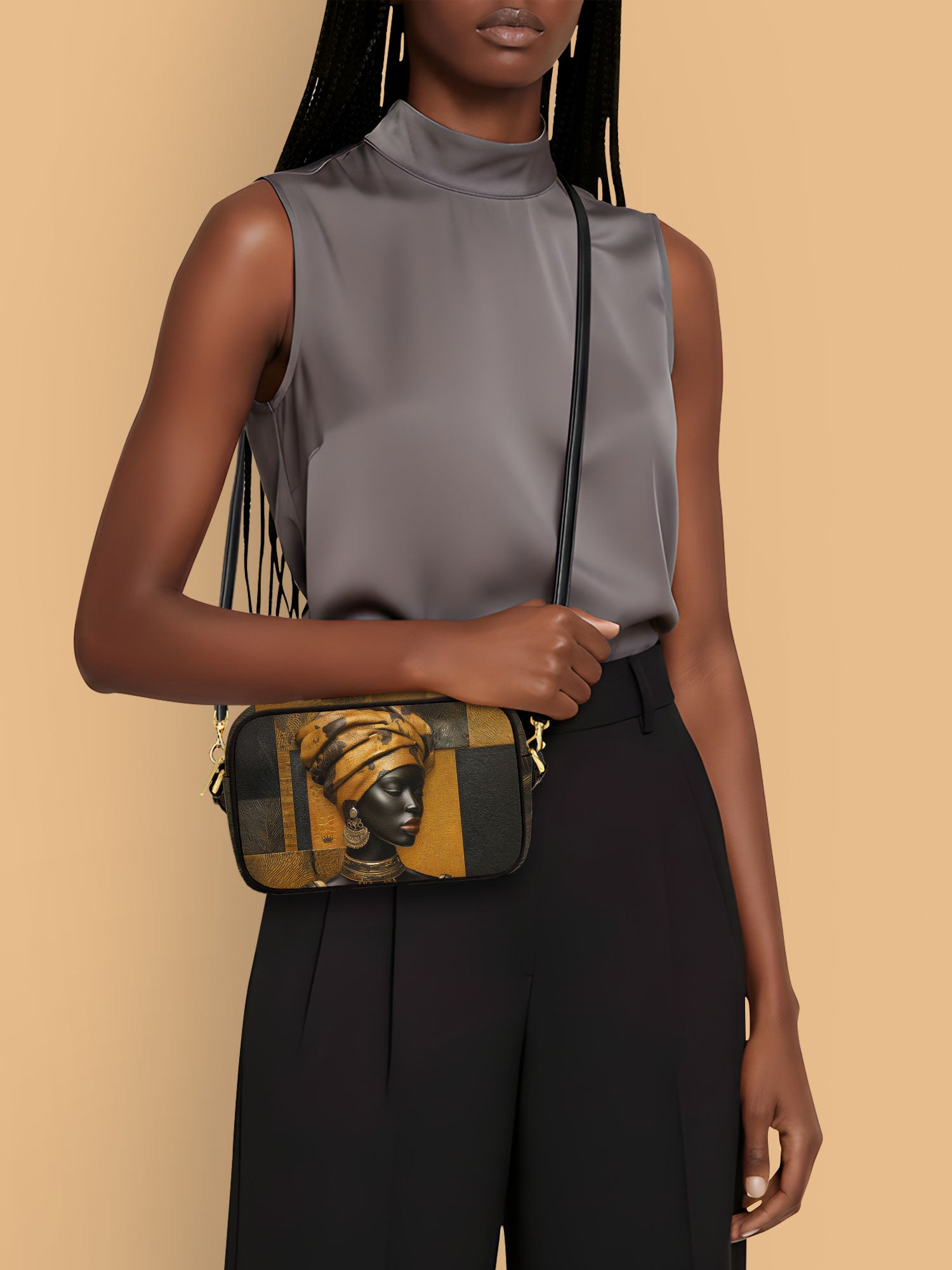 Arden Luxe Boxy Crossbody Bag QR0XD561