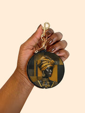 Arden Luxe Circular Coin Pouch Bag Charm QR0XD561