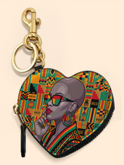 🎁 Limited In Grey Heart Coin Pouch Bag Charm QR0XD860 (100% off)