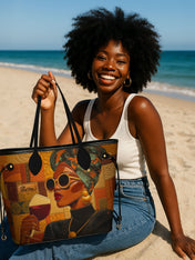Melanin Queen Classic Shopper Tote