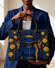Regal Bloom Premium Leather Handbag QR0HH216