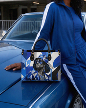 Sapphire Dove Premium Leather Handbag QR0HH214