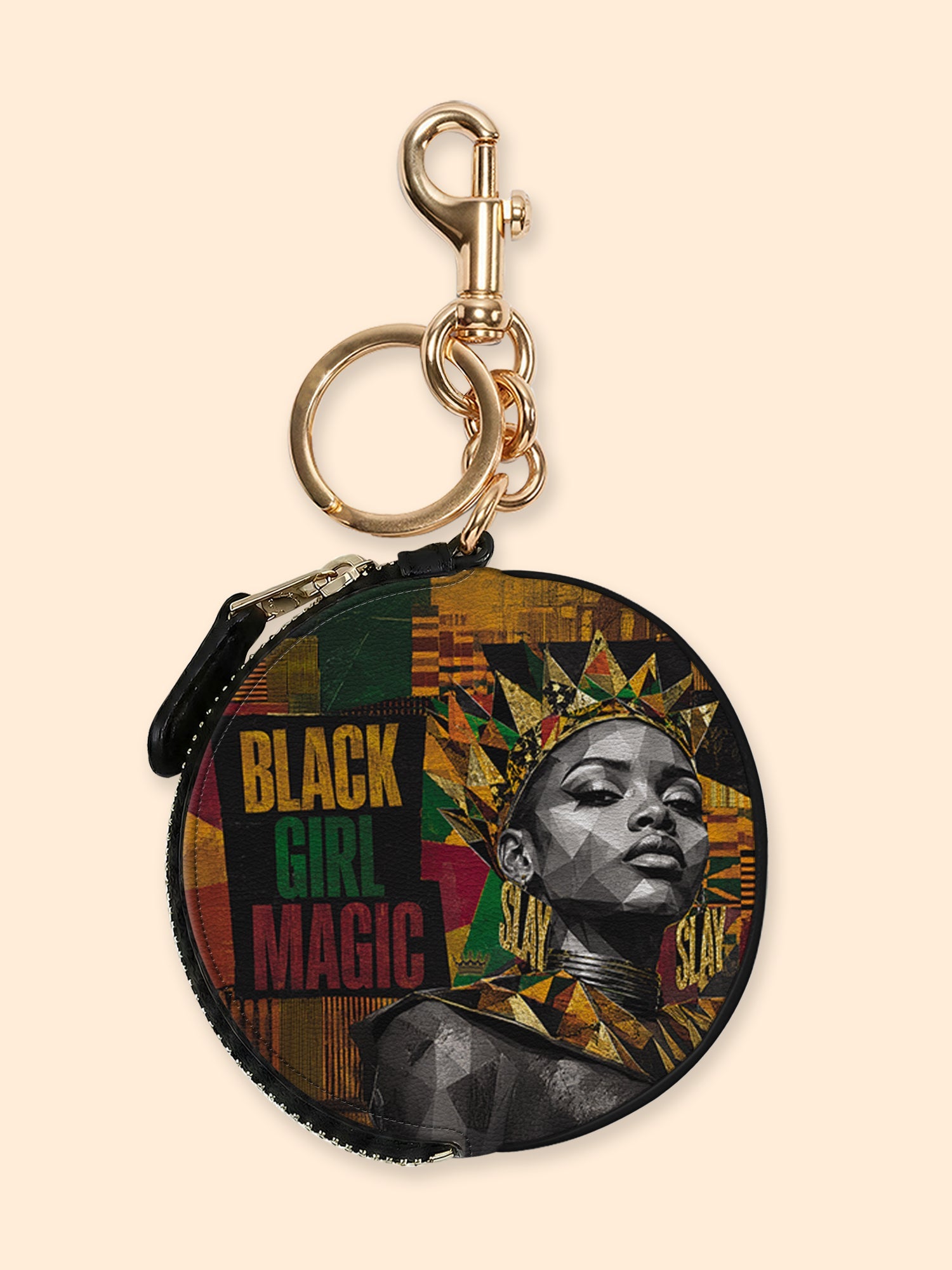 🎁 Regal Magic Circular Coin Pouch Bag Charm QR0HH212 (100% off)