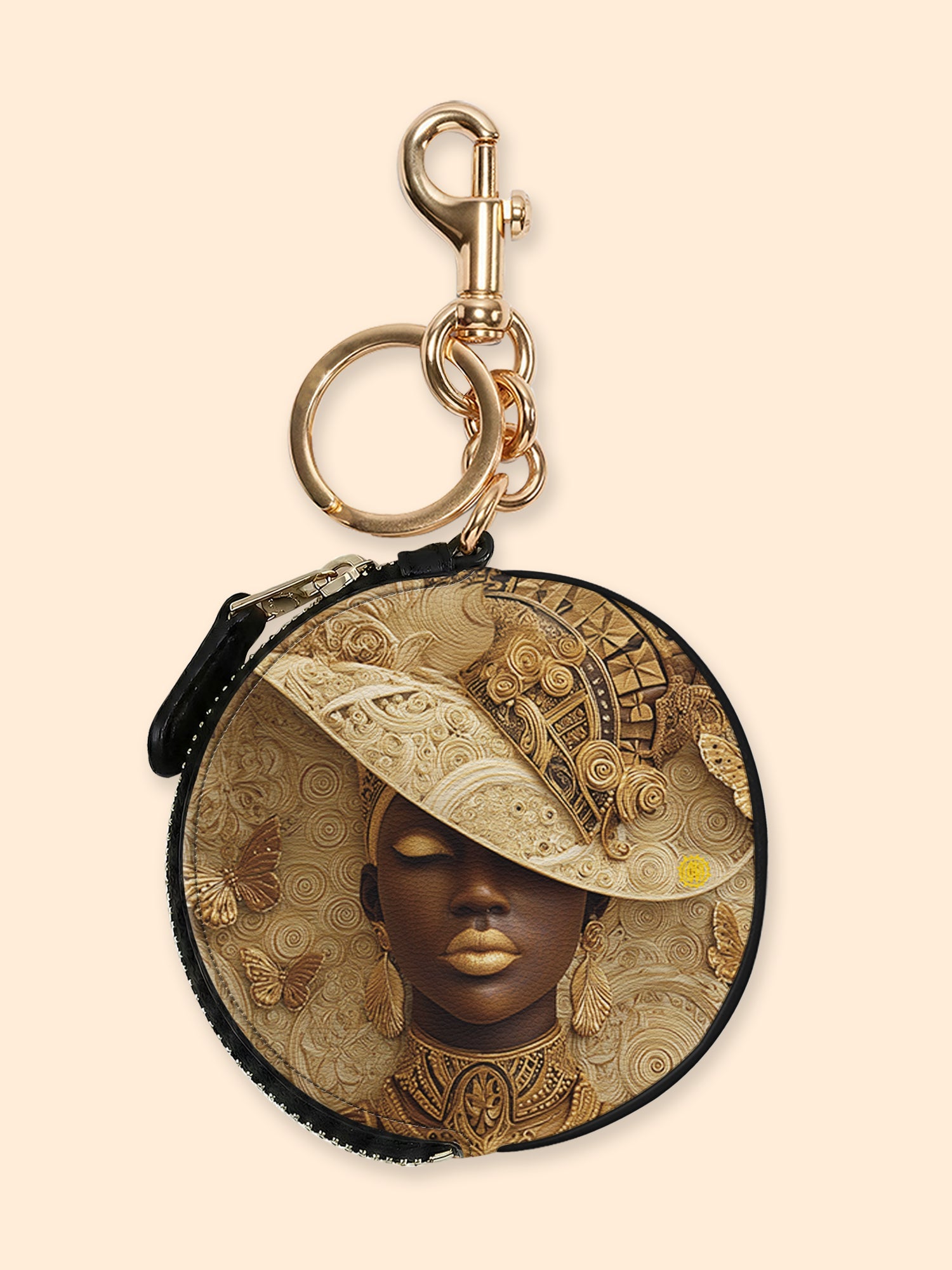 🎁 Royal Praise Circular Coin Pouch Bag Charm QR0XD685 (100% off)