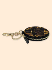 Boss Lady Circular Coin Pouch Bag Charm QR0XD401