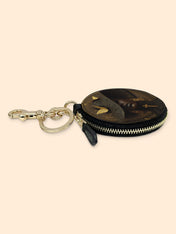 Ancestral Hymn Circular Coin Pouch Bag Charm QR0XD683