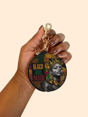 Regal Magic Circular Coin Pouch Bag Charm QR0HH212