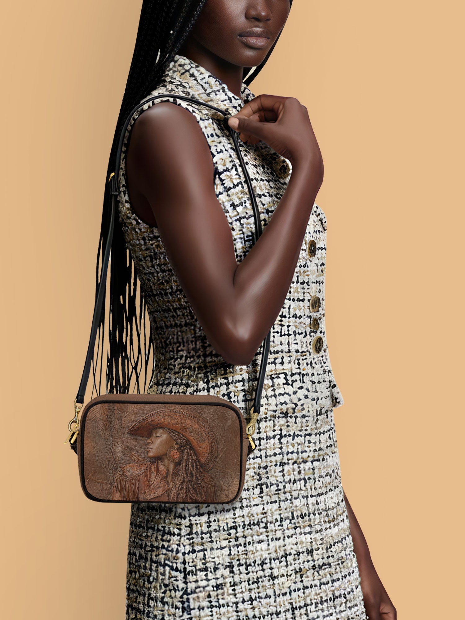 Cowgirl Vibes Boxy Crossbody Bag QR0TD301